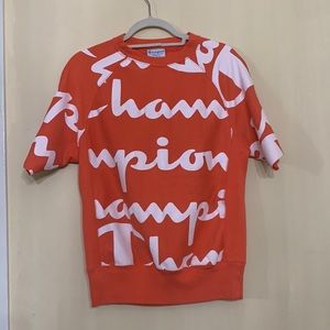 Champion Short Sleeve Sweat Shirt
